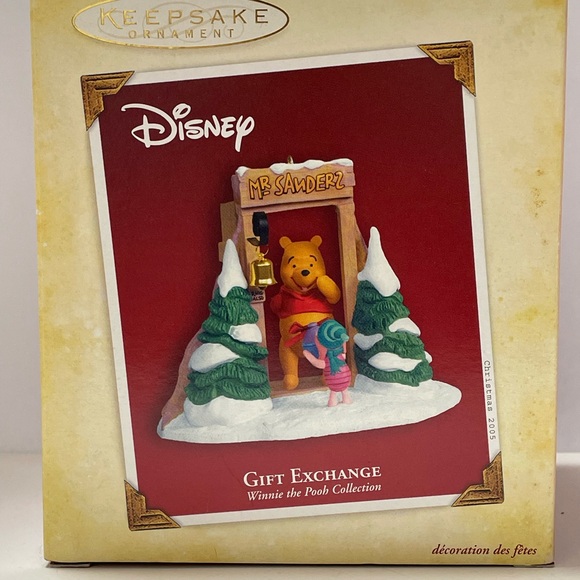 Hallmark Ornament Gift Exchange, Winnie the Pooh Collection 2005 new in box. - Picture 2 of 13